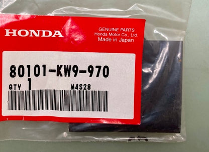 Honda 80101-KW9-970 Rubber, Rr. New Genuine