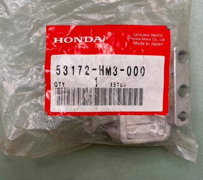 Honda  53172-HM3-000 Bracket, L. New Genuine