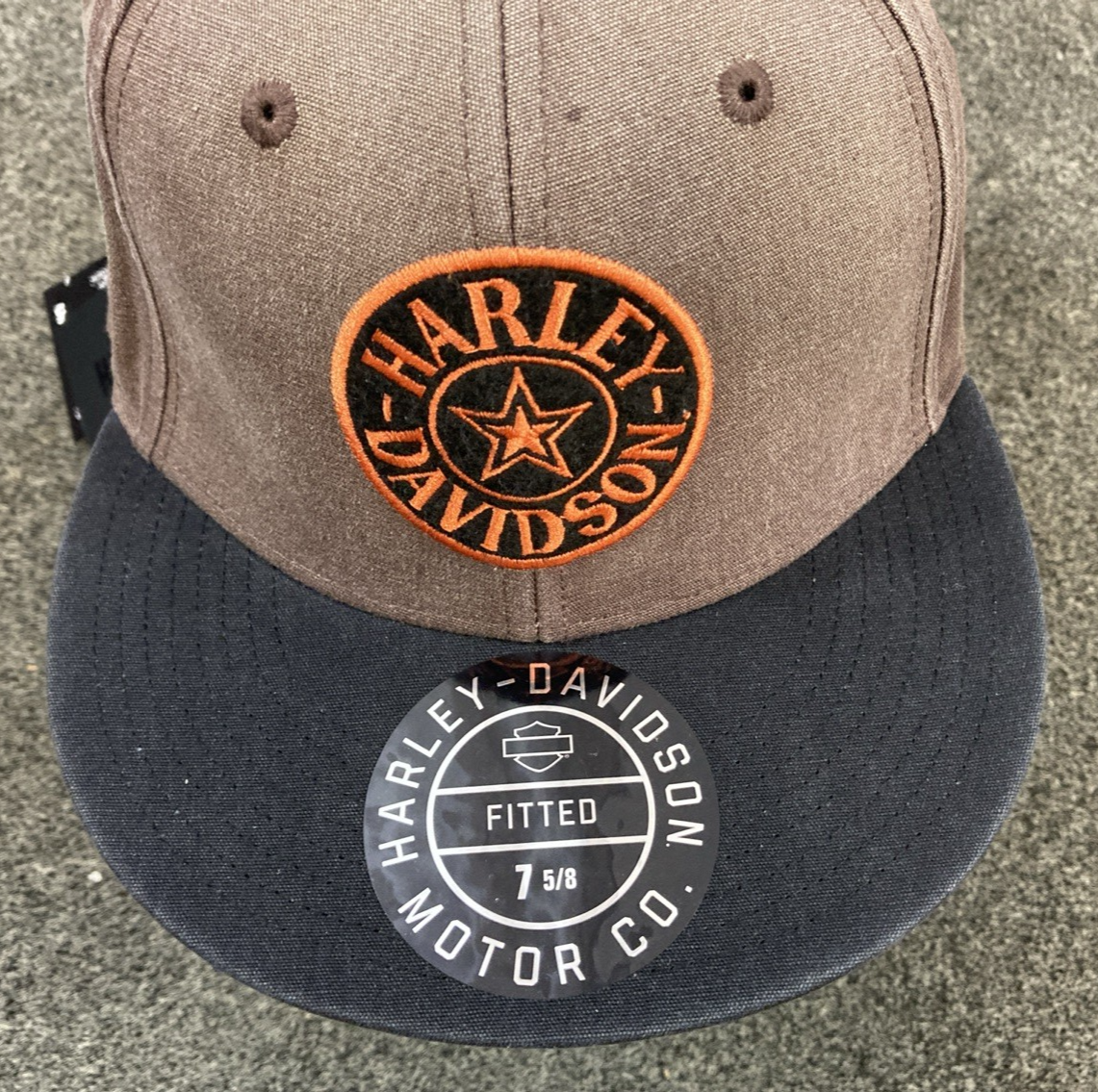 NEW GENUINE HARLEY DAVIDSON 97743-24VM XXL Old Fashioned Fitted Cap