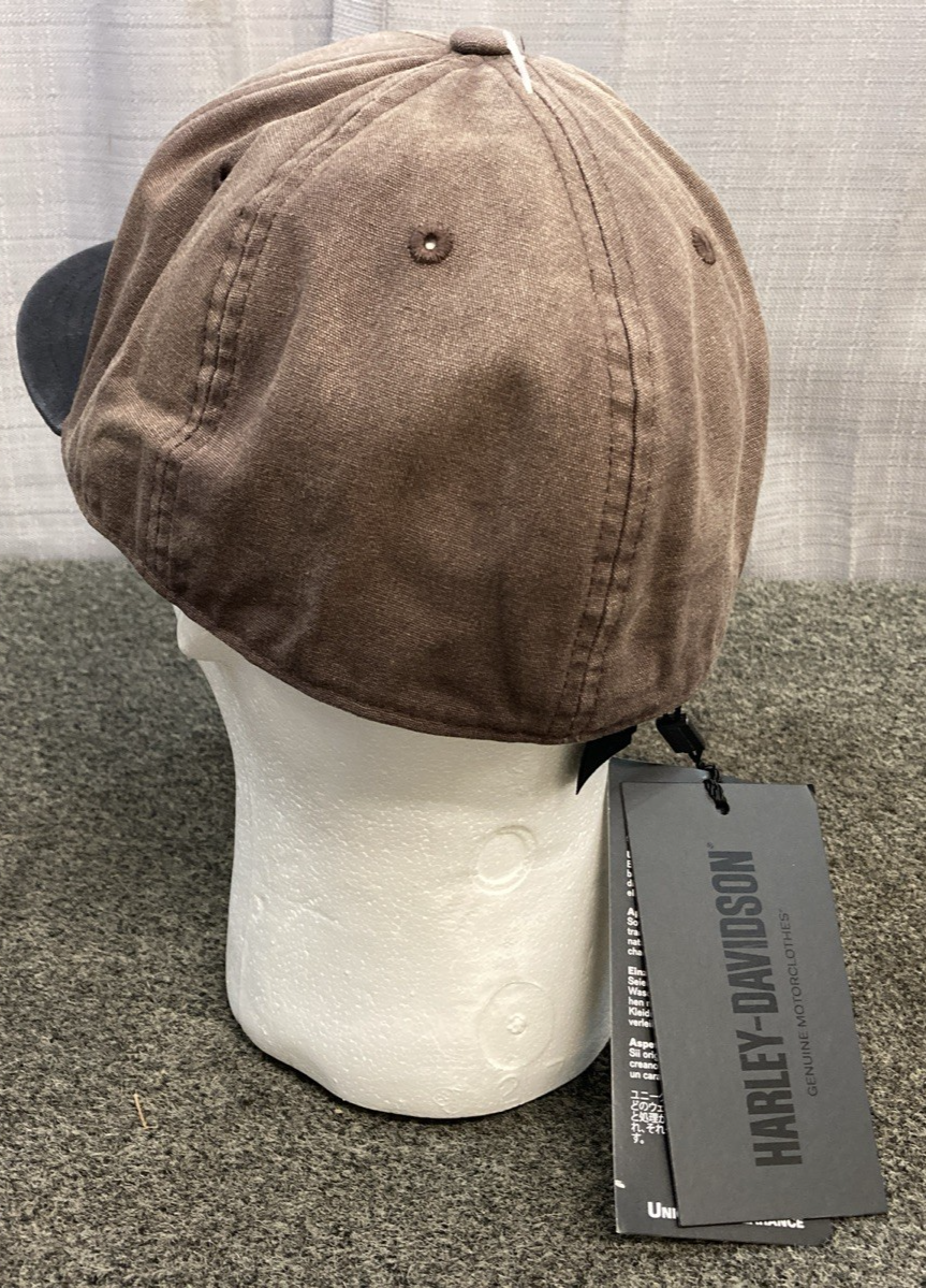 NEW GENUINE HARLEY DAVIDSON 97743-24VM XXL Old Fashioned Fitted Cap