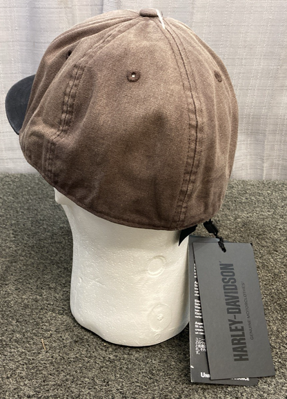 NEW GENUINE HARLEY DAVIDSON 97743-24VM XL Old Fashioned Fitted Cap