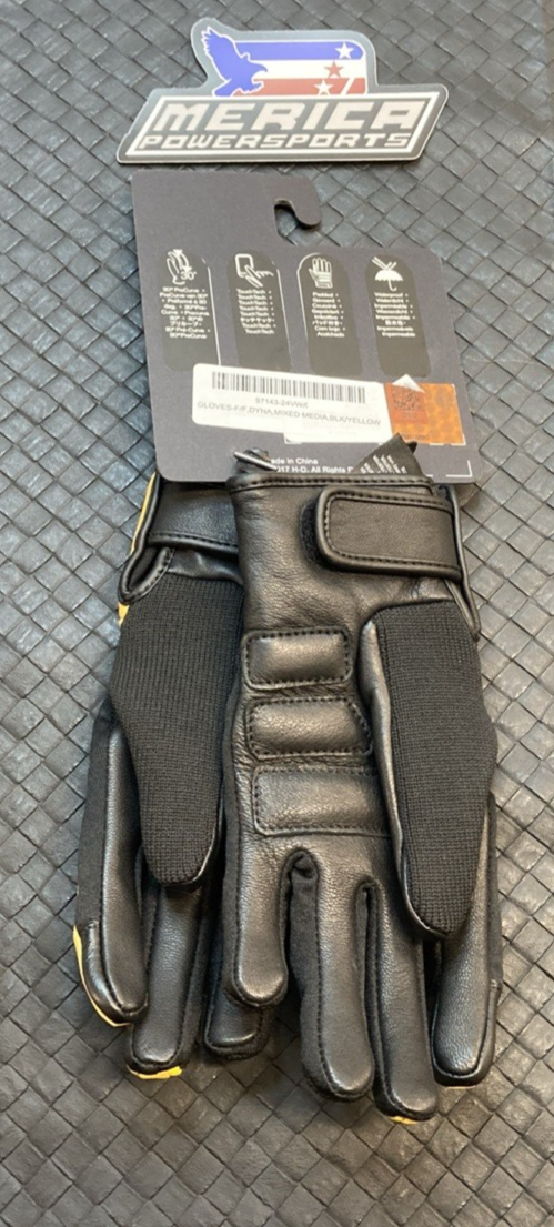 NEW GENUINE HARLEY-DAVIDSON WOMEN'S 97143-24VW XS H-D Waterproof Dyna Knit Mixed