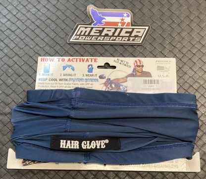 NEW GENUINE HAIR GLOVE 54922 Solid Navy Soaker Series EZ Tube