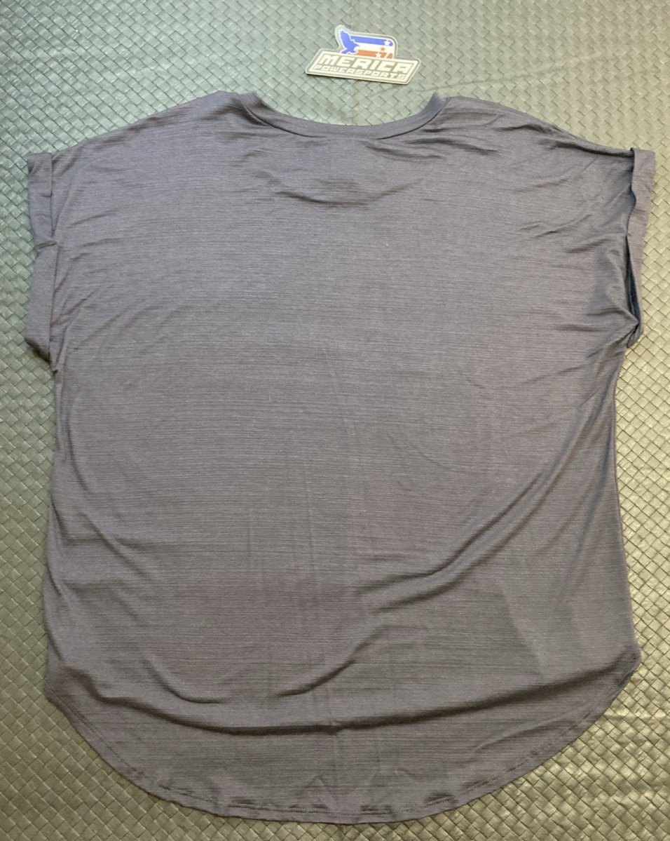 NEW GENUINE HARLEY-DAVIDSON HT4875DGY Women's WWL RIDE GOOVY TEE