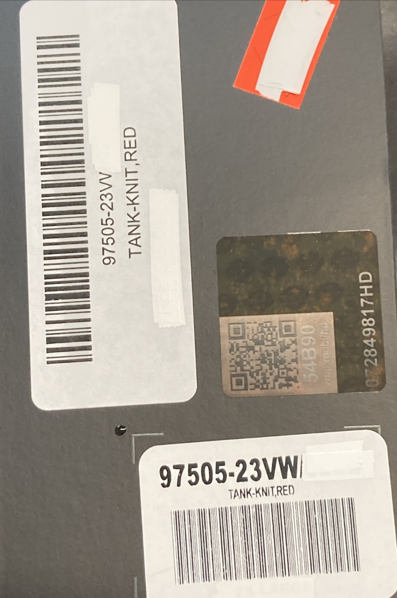 NEW GENUINE HARLEY-DAVIDSON 97505-23VW Women's 3W Tank National Anthem Twist