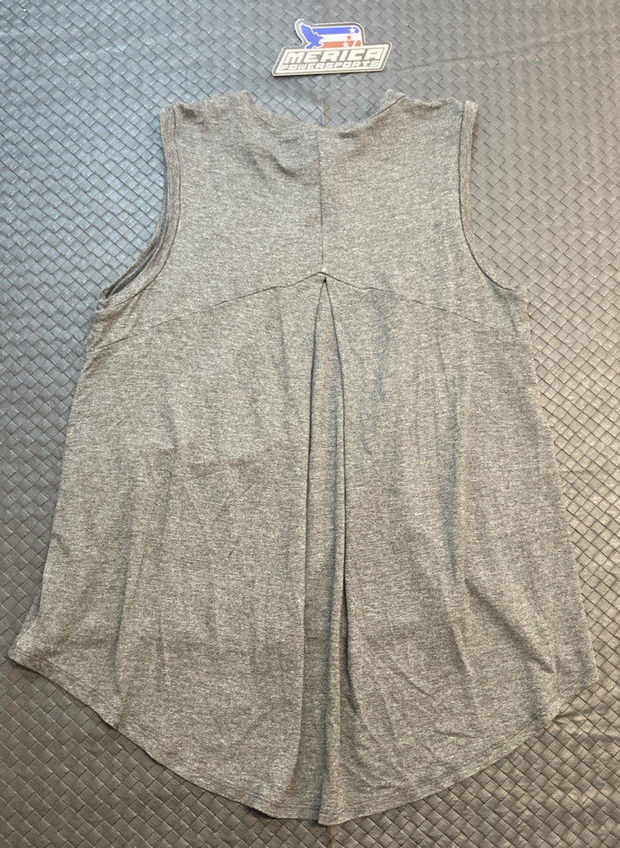 NEW GENUINE HARLEY-DAVIDSON HT4897CGY WOMEN'S LG Tank Top Bolt Out