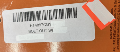 NEW GENUINE HARLEY-DAVIDSON HT4897CGY WOMEN'S XS Tank Top Bolt Out