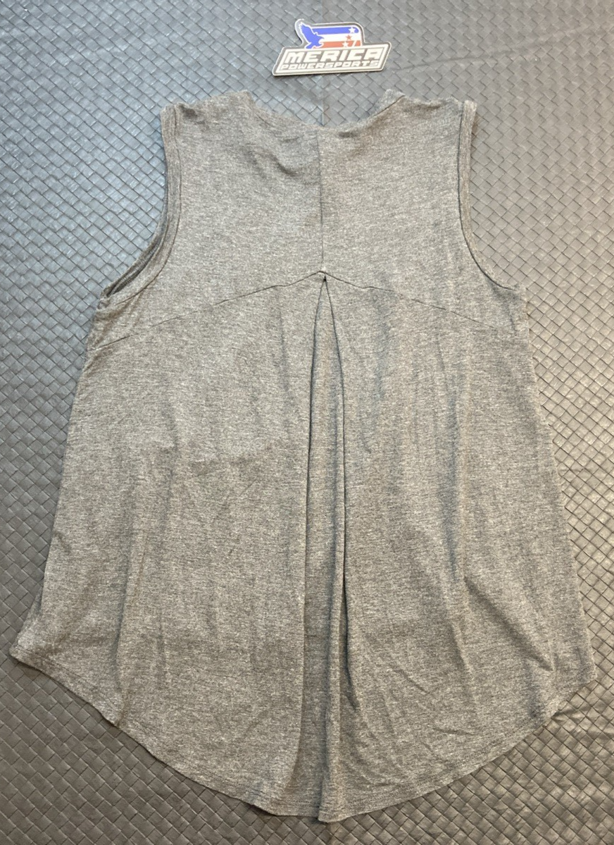 NEW GENUINE HARLEY-DAVIDSON HT4897CGY WOMEN'S S Tank Top Bolt Out