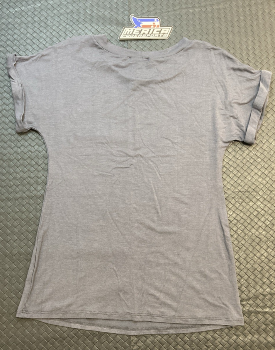 NEW GENUINE HARLEY-DAVIDSON HT4803IRN WOMEN'S XS Nightster Fold-Up Short Sleeve