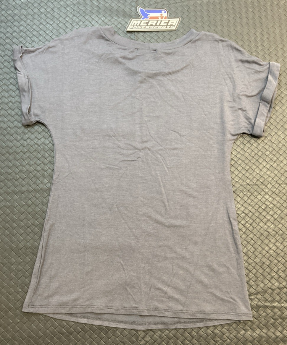 NEW GENUINE HARLEY-DAVIDSON HT4803IRN WOMEN'S MD Nightster Fold-Up Short Sleeve