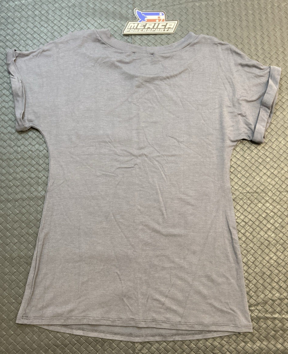 NEW GENUINE HARLEY-DAVIDSON HT4803IRN WOMEN'S LG Nightster Fold-Up Short Sleeve