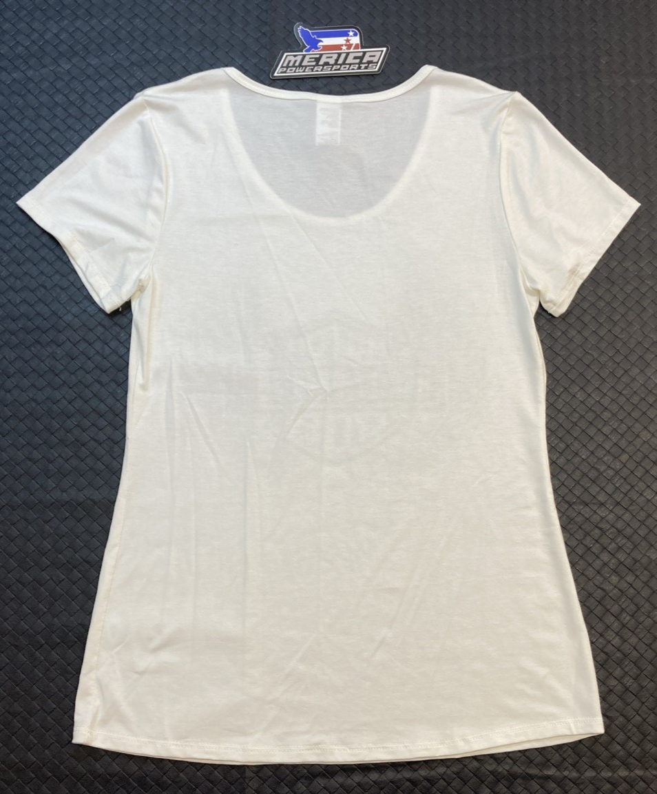 NEW GENUINE HARLEY DAVIDSON HT4815IVY Women's MD Feathered Dream Ivory