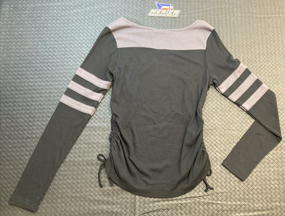 NEW GENUINE HARLEY DAVIDSON 96687-23VW Women's S Race Her Long Sleeve Knit Top