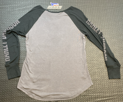 NEW GENUINE HARLEY DAVIDSON 97454-23VW WOMAN'S S Bar & Shield Long Sleeve Knit