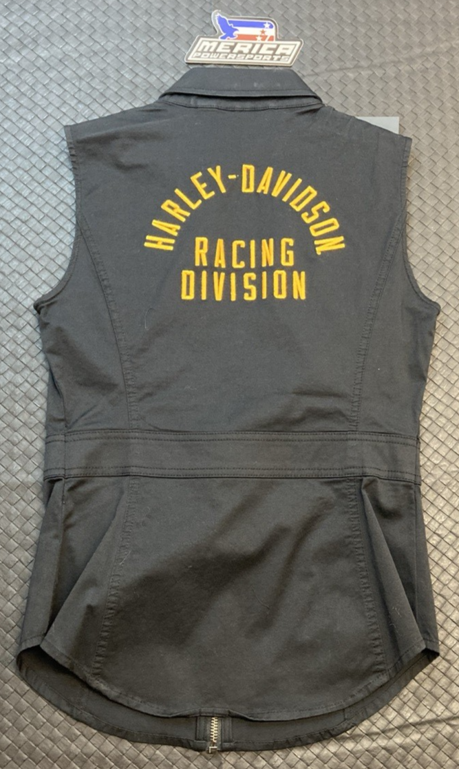 NEW GENUINE HARLEY DAVIDSON 96664-22VW WOMAN'S S Ritual Racing Sleeveless Shirt