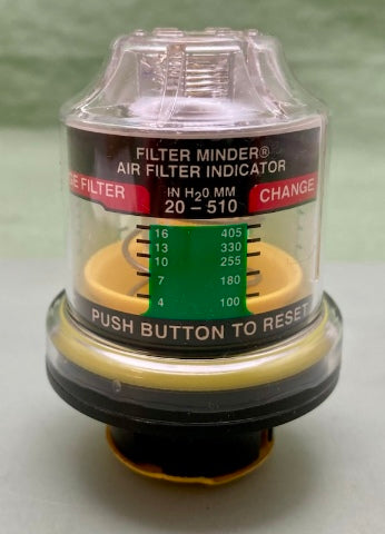 Parker Racor CCV55012  Air Cleaner Gauge it W/ Straight Thread O-Ring New Genuine