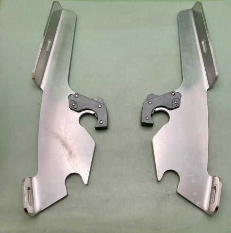 Memphis Shades MEK1989 Polished No-Tool Trigger-Lock Fat/Slim Mounting Bracket