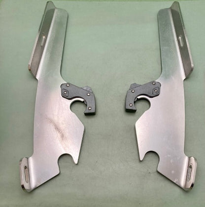 Memphis Shades MEK1989 Polished No-Tool Trigger-Lock Fat/Slim Mounting Bracket