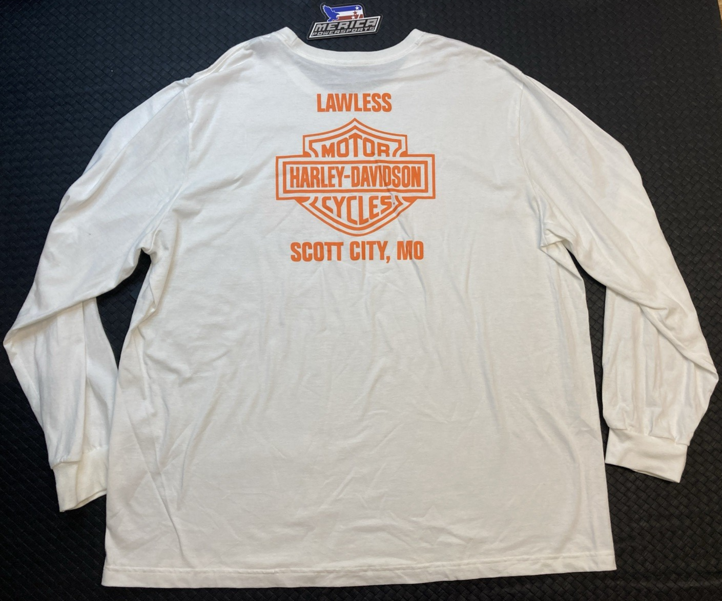 NEW GENUINE HARLEY DAVIDSON 99012-24DM MEN'S 3XL Bar & Shield 120TH Anniversary