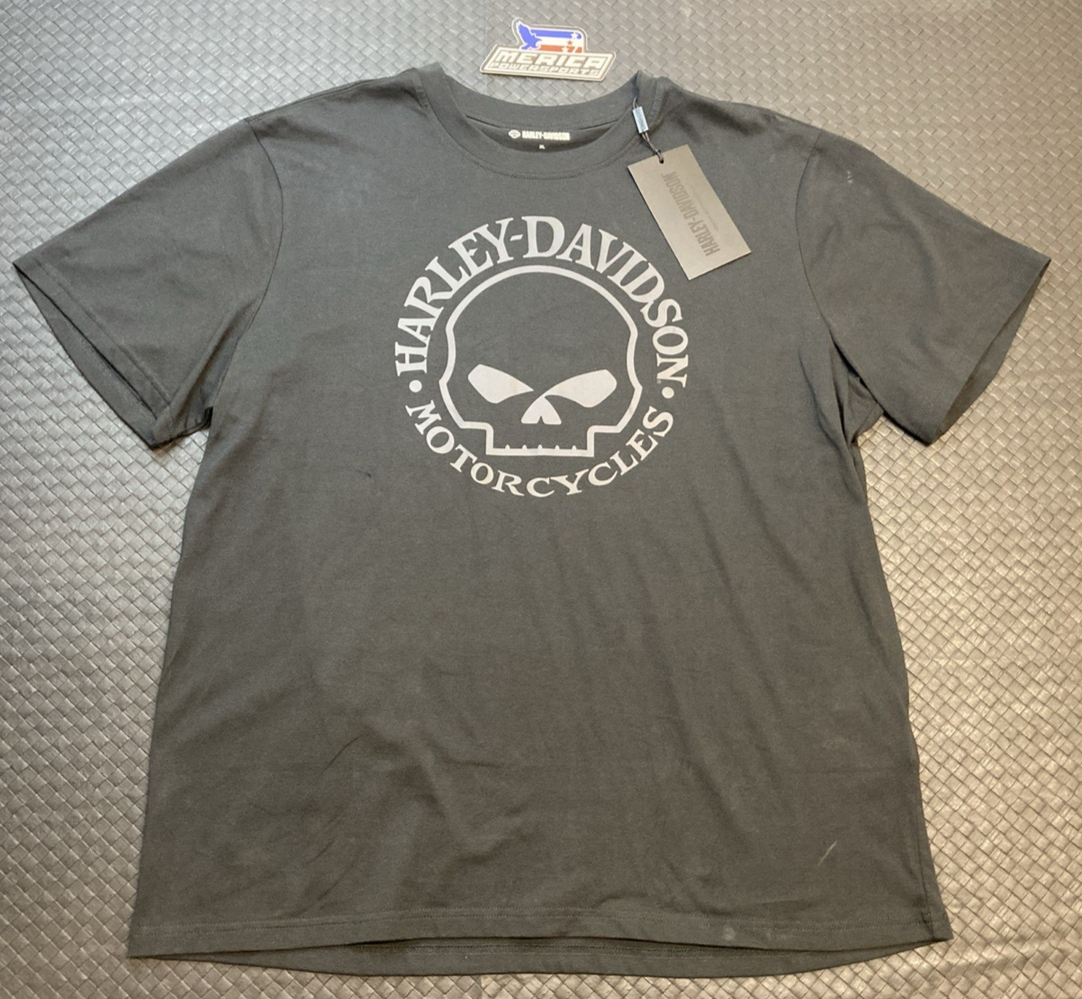 NEW GENUINE HARLEY DAVIDSON 96116-25VM MEN'S XL Willie G Skull Short Sleeve