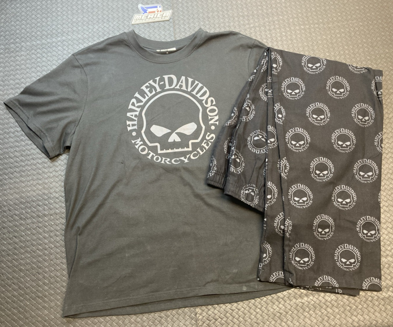 NEW GENUINE HARLEY DAVIDSON 96116-25VM MEN'S XL Willie G Skull Short Sleeve