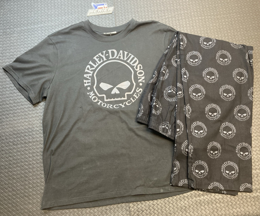 NEW GENUINE HARLEY DAVIDSON 96116-25VM MEN'S XL Willie G Skull Short Sleeve