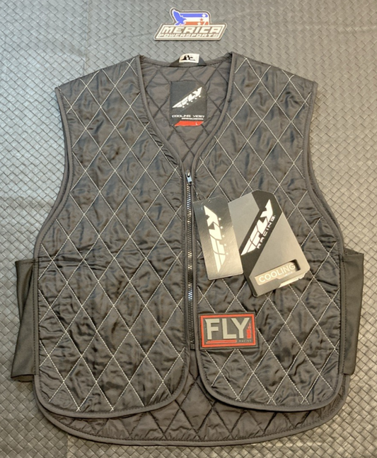 NEW GENUINE FLY 476-6026L MEN'S L Racing Cooling Vest Black