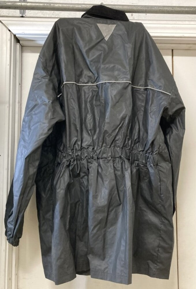 Yamaha Size L Windbreaker Rain Coat Full Zip Black New Genuine