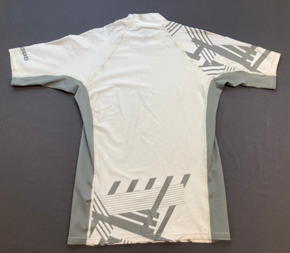 BRP 2864200636 Ladies SeaDoo Vibe SS Rashguard LARGE white/gray New Genuine