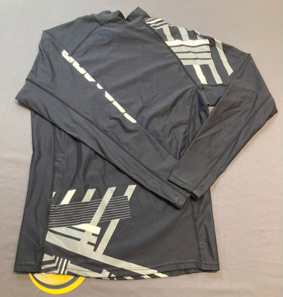 BRP 2864190909 SEA-DOO Men's Vibe SS LS Rashguard Large BLACK New Genuine