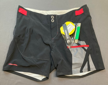 BRP 2863562890 SEA-DOO Ladies Pulse Boardshorts BLACK Size 8 New Genuine