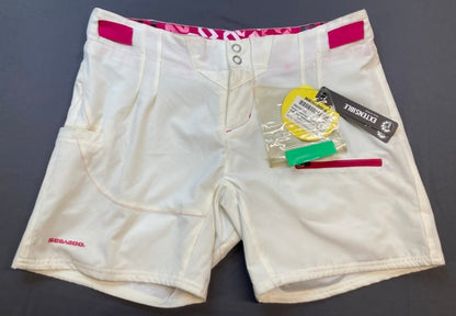 BRP 2863562801 SEA-DOO Ladies Pulse Boardshorts WHITE Size 8 New Genuine