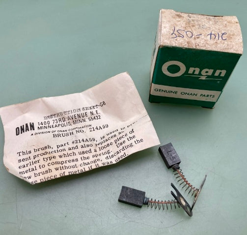 ONAN 214-059 BRUSH-AC New Genuine