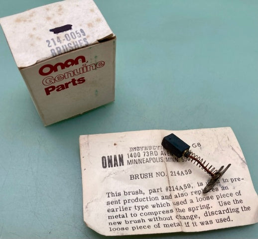 ONAN 214-0059 BRUSH-AC New Genuine