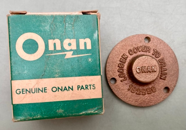 ONAN 132-B59 Raw Water Pump Cover/ End Plate New Genuine