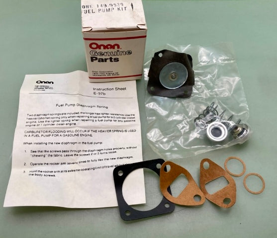 ONAN 149-0529 Fuel Pump Kit New Genuine