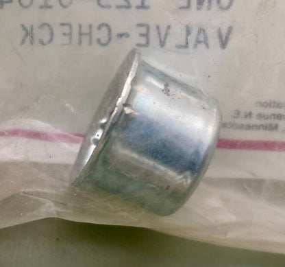 ONAN 123-0104 Check Valve New Genuine
