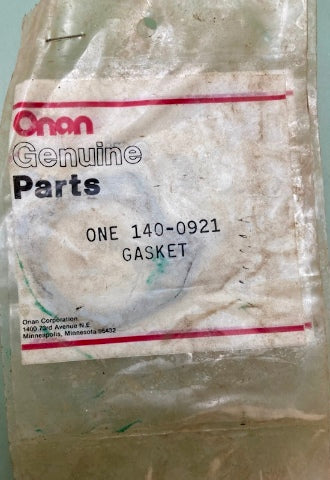 ONAN 140-0921 Air Cleaner Gasket New Genuine