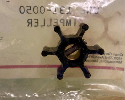 ONAN 131-0050 Flexible Rubber Water Pump Impeller New Genuine