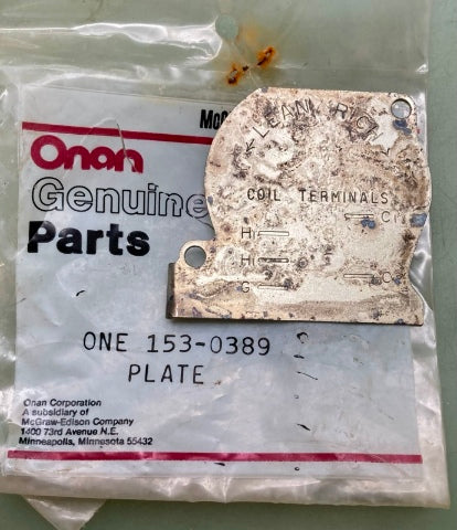 ONAN 153-0389 Generator Thermo Magnetic Choke Cover New Genuine