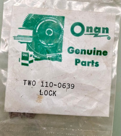 ONAN 110-0639 Valve Spring RTNR Lock Set New Genuine