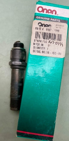 ONAN 167-0199 Spark Plug New Genuine