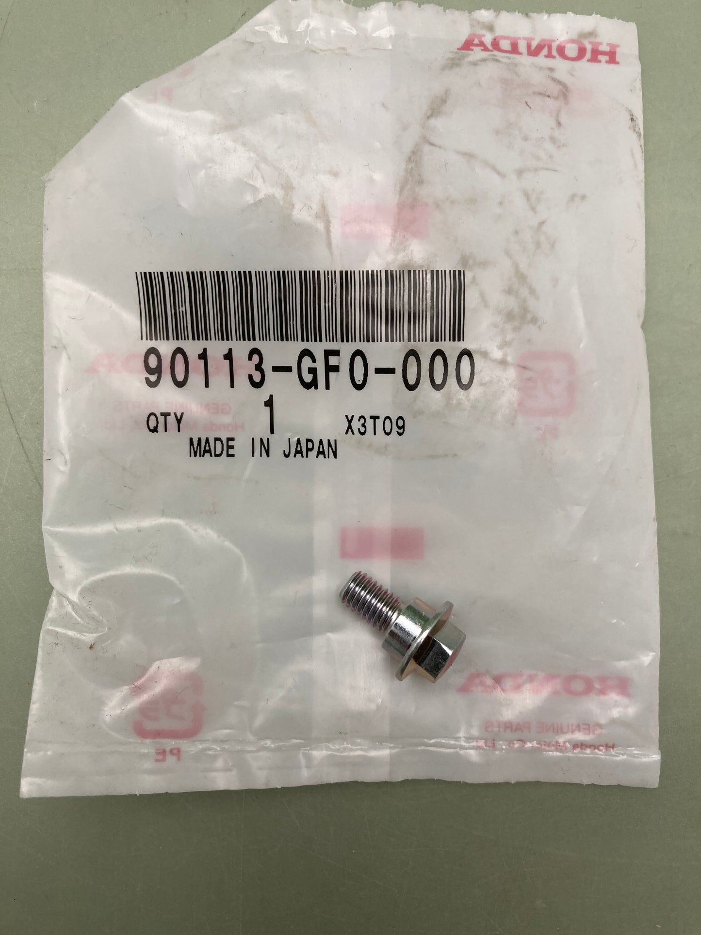 New Genuine Honda 90113-GF0-000 Bolt, Flange, (6Mm)