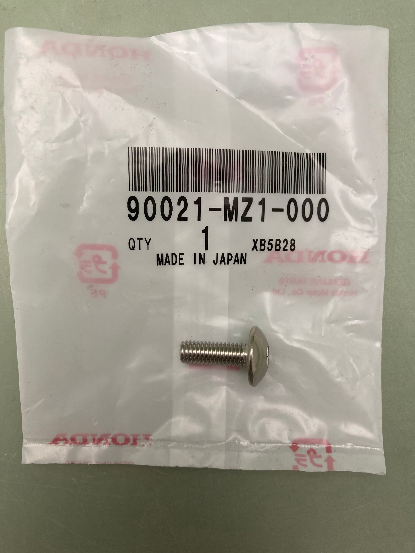 New Genuine Honda 90021-MZ1-000 Bolt, Special, (6X18)