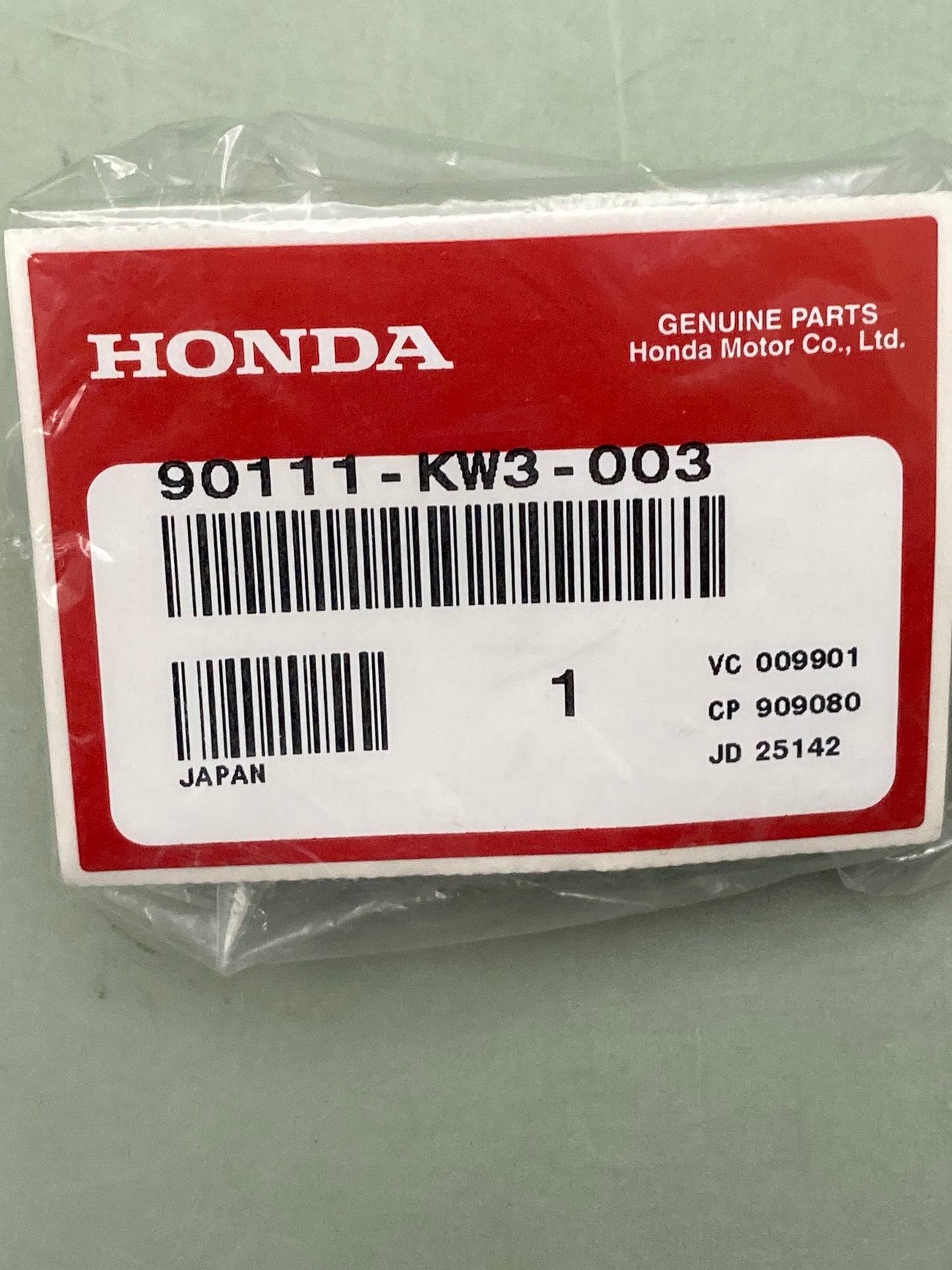 New Genuine Honda 90111-KW3-003 Nut (5Mm)