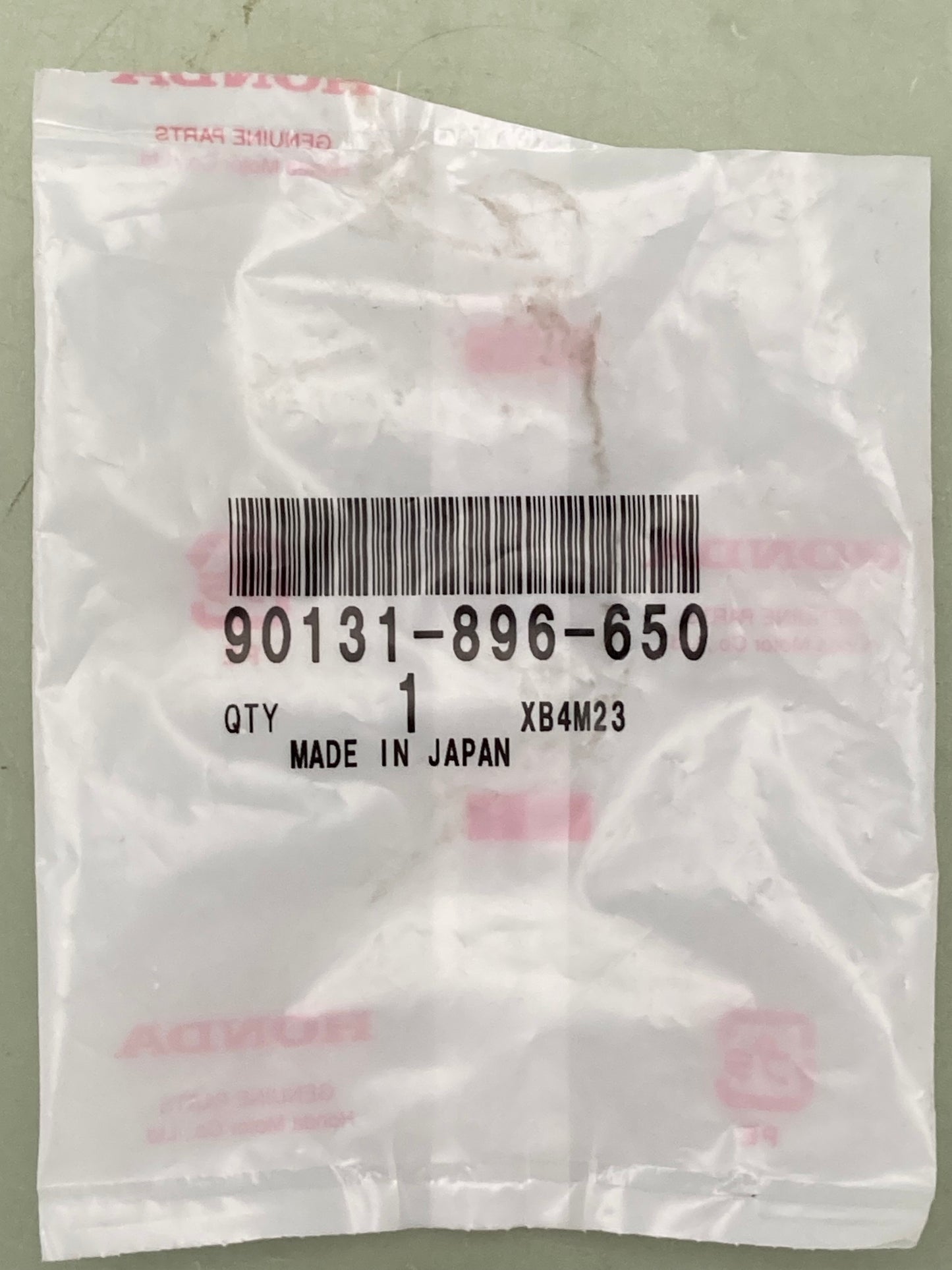 New Genuine Honda 90131-896-650 Bolt, Drain, (12X15)
