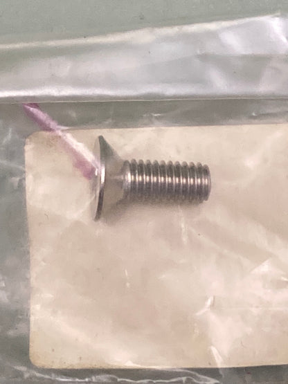 New Genuine Yamaha 98780-06016 Screw, Flat, Head