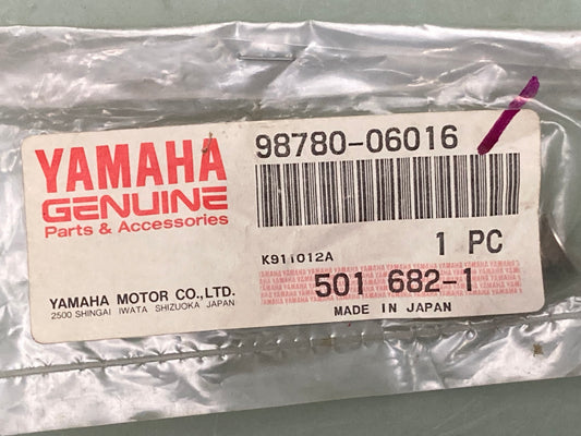 New Genuine Yamaha 98780-06016 Screw, Flat, Head