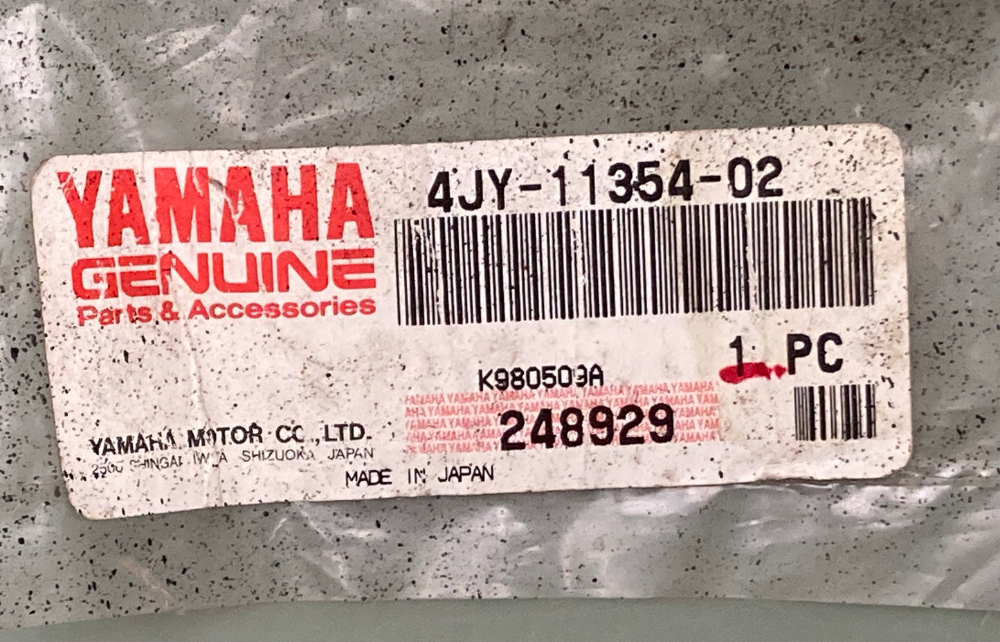New Genuine Yamaha 4JY-11354-02 Gasket