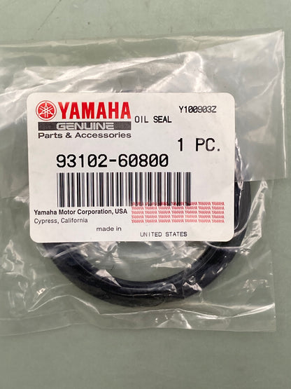 New Genuine Yamaha 93102-60800 Oil Seal